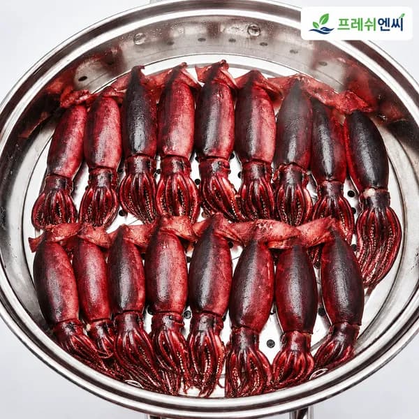 통찜용 미니오징어 1kg 18미 내외 2개