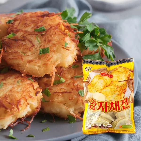 냉동 감자채전 1kg 1봉