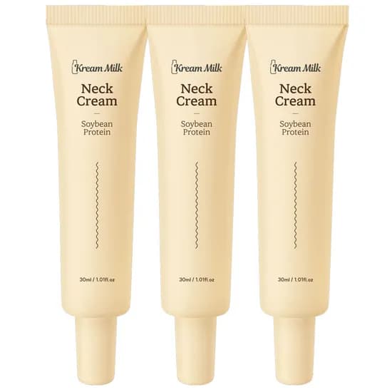 크림밀크 콩 단백질 넥크림 30ml 3개
