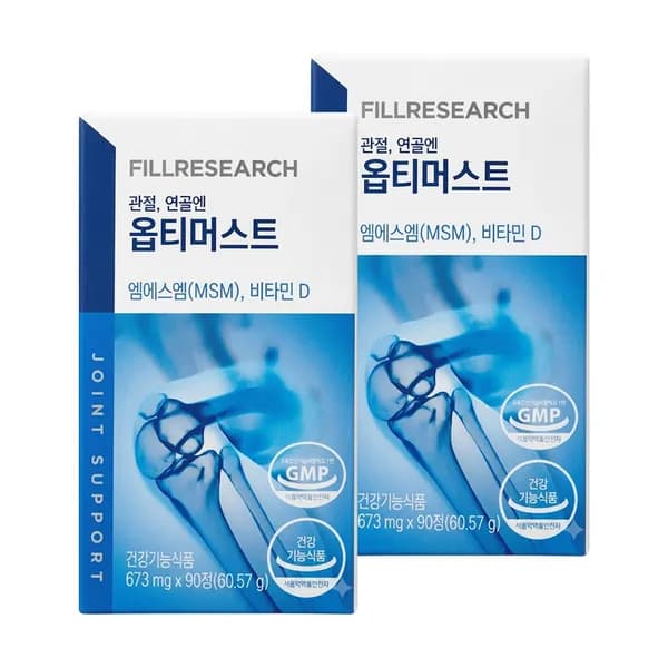 필리서치 옵티머스트 673mg 90정 2개