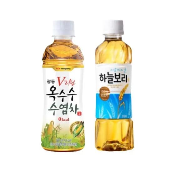 광동 옥수수수염차 340ml 10개 외 웅진 하늘보리 325ml 10개 총 20개