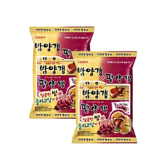 해태제과 밤양갱 50g 5개 외 팥양갱 50g 5개 2봉지