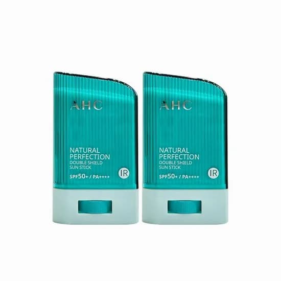 AHC 내추럴 퍼펙션 더블 쉴드 선스틱 초록색 22g 2개