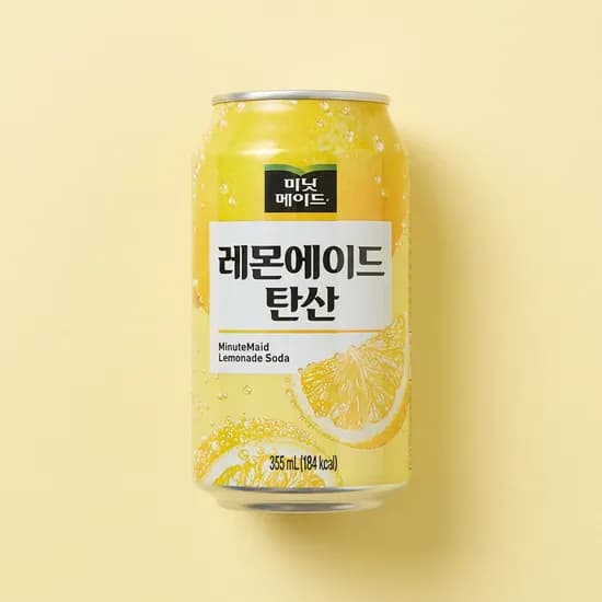 미닛메이드 레몬에이드 탄산 355ml 12개