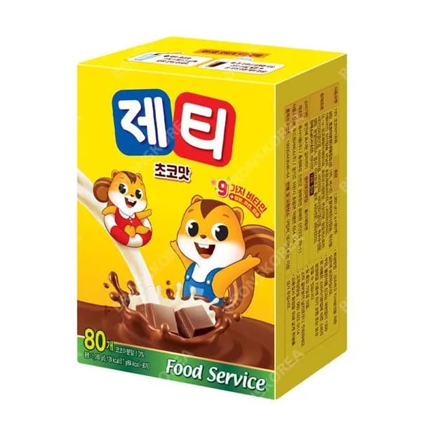 동서식품 제티 초코맛 17g 80개 1팩 13,800원