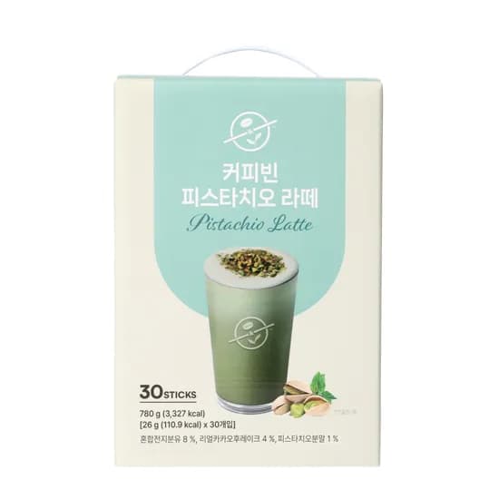 커피빈 피스타치오 라떼 26g 30스틱 1개