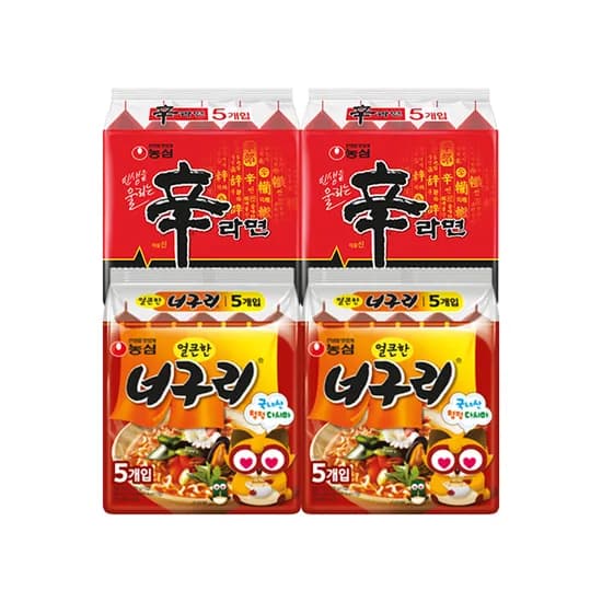 농심 신라면 120g 10개 외 1종
