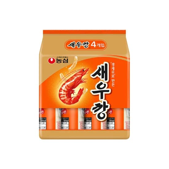농심 새우깡 미니팩 30g 4개입 1개