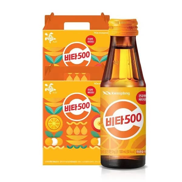 광동제약 비타500 오리지널 100ml 40개