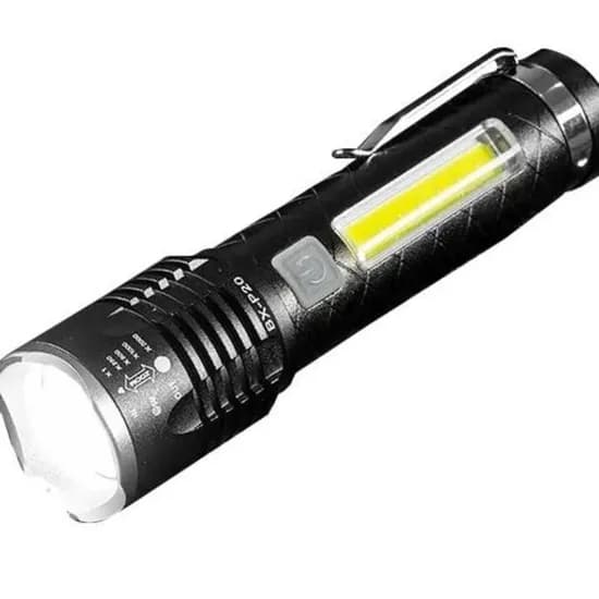 WHITE LASER LED 충전 손전등 줌기능 1개