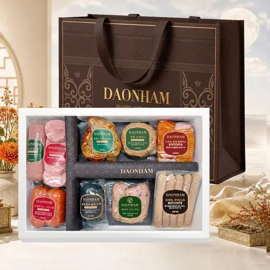 다온햄 수제햄 명절 선물세트 기프트 4호 1920g 9봉 1세트