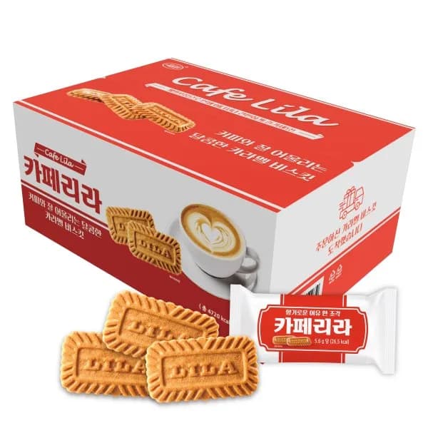 카페리라 업소용 대용량 카라멜비스킷 1kg 1개 10,900원