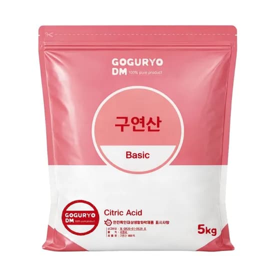 고구려디엠 구연산 5kg 1개