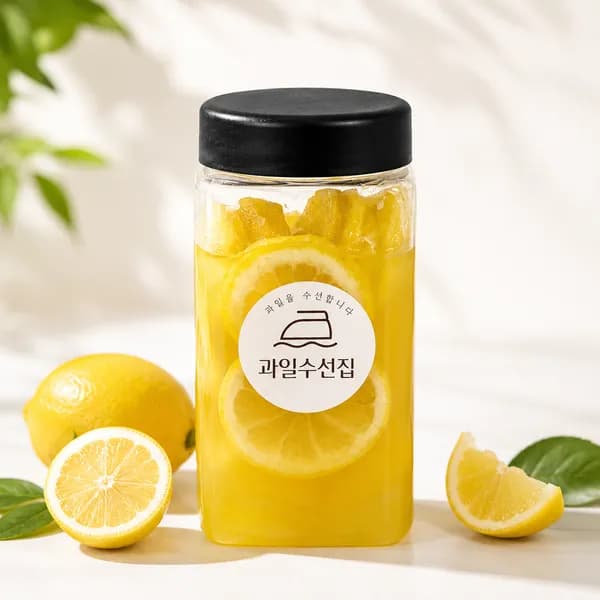 과일수선집 수제 레몬청 500ml 1개 6,900원
