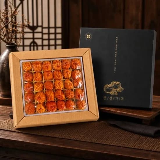 보자기 포장 반건시 30구 선물세트 1kg 1개