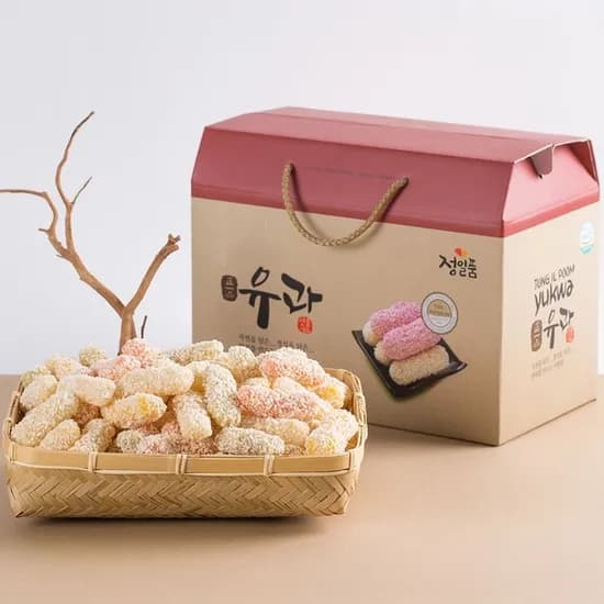정일품 모둠유과지함 3호 1kg 1팩