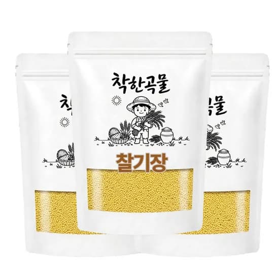 착한곡물 국내산 햇 찰기장 1kg 1개