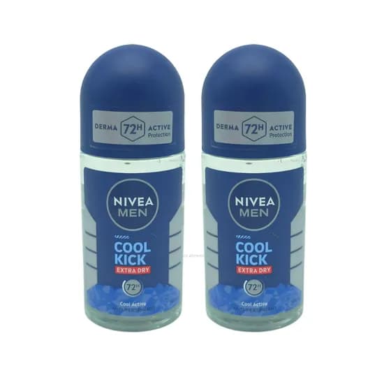 니베아 맨 쿨킥 바르는 데오드란트 50ml 2개입 1개