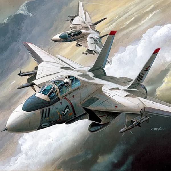 F-14 톰캣 비행기 프라모델 No30 1/144스케일 1개 6,400원