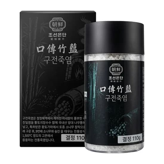 조선은단 9회 구운 구전죽염 결정 110g 1개