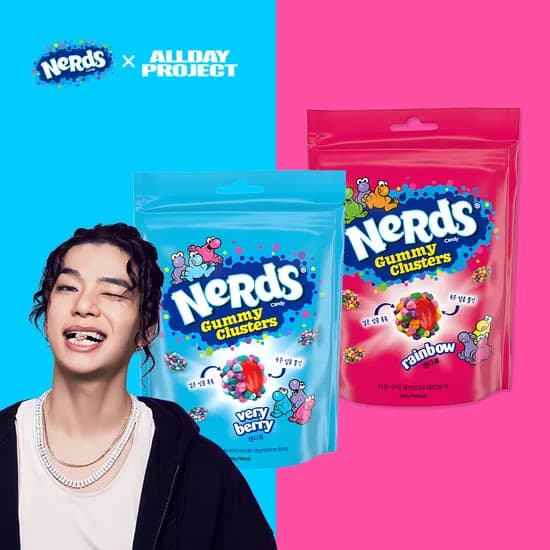 너즈 구미 클리스터 레인보우 베리베리, 226g, 2개