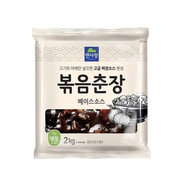 면사랑 볶음춘장 베이스소스 2kg