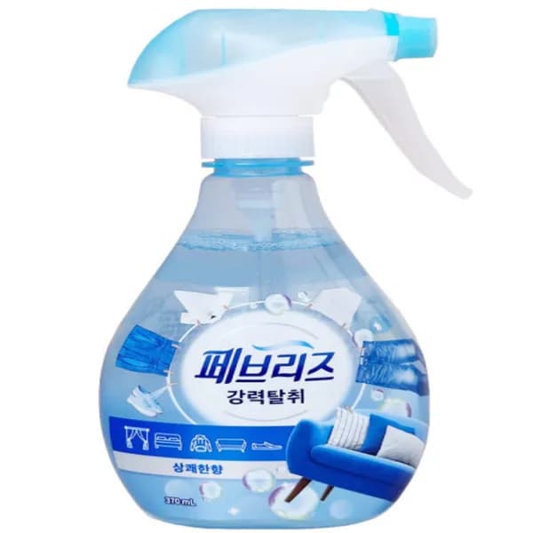 페브리즈 강력탈취 섬유탈취제 상쾌한향 370ml 1개