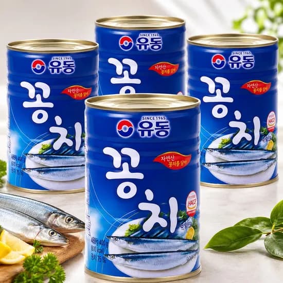 유동 꽁치 통조림 400g 5개