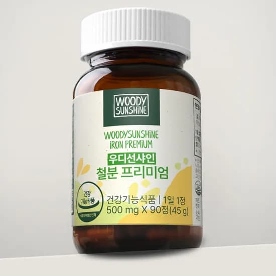우디선샤인 철분 프리미엄 90정 1개