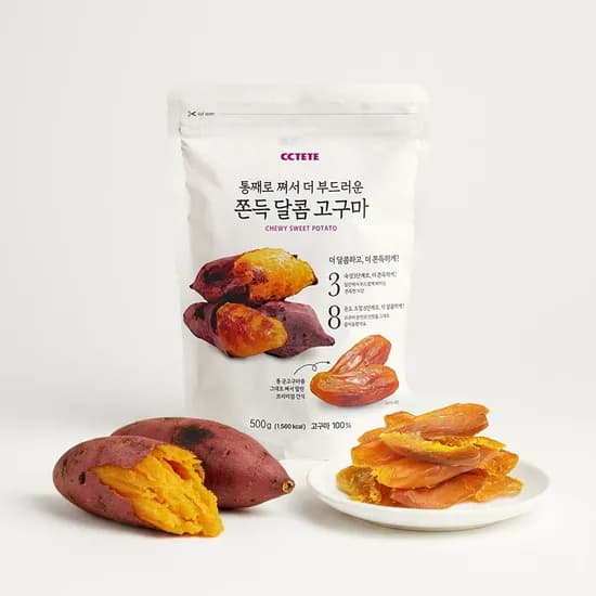 CCTETE 쫀득달콤 고구마 500g 1개