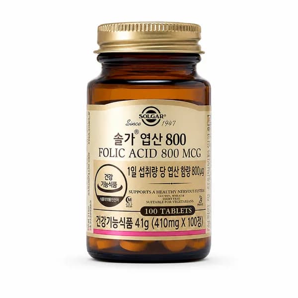 솔가 엽산 800 100정