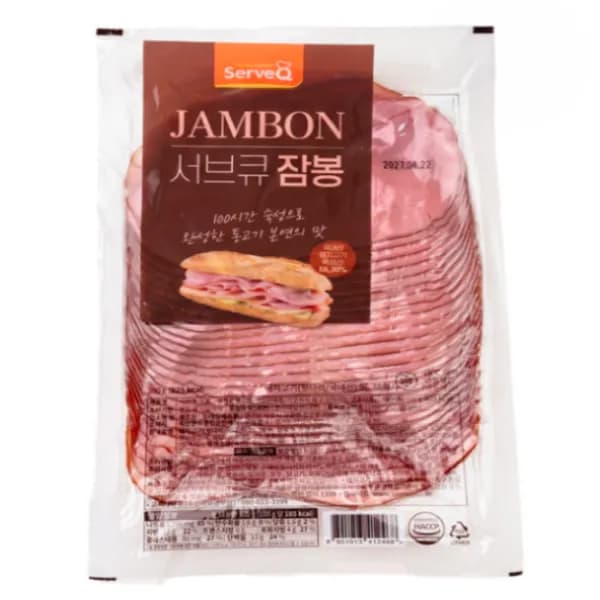 서브큐 프렌치잠봉햄 500g 1개 22,500원