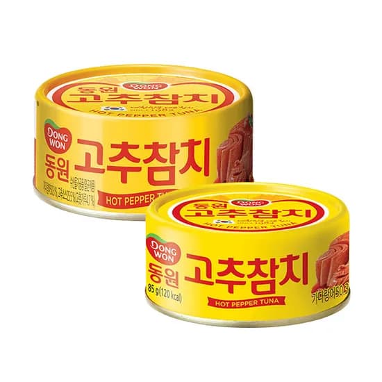 동원 고추참치 85g 8캔 외 고추참치 150g 1캔
