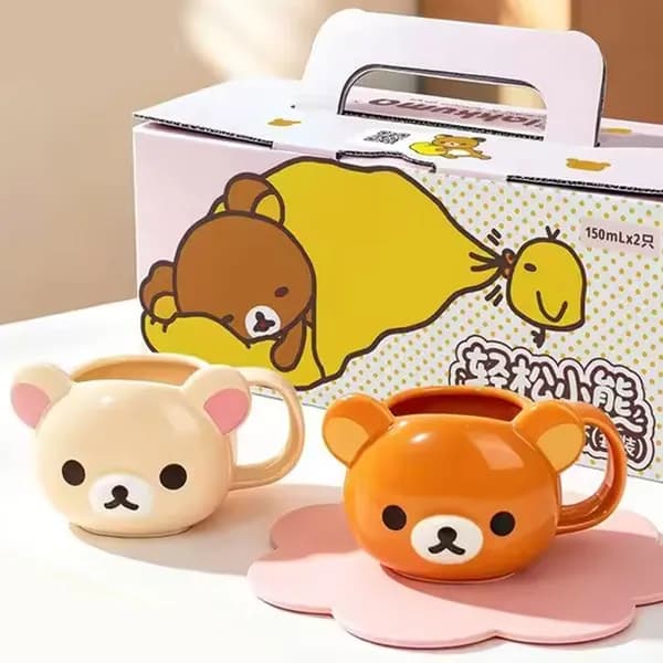리락쿠마 코리락쿠마 입체 머그컵 150ml 2개입 36,500원