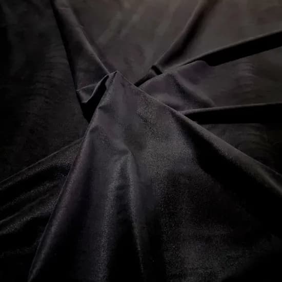 블랙 암막천 커튼 스웨이드원단, 블랙, 140x90cm, 1개