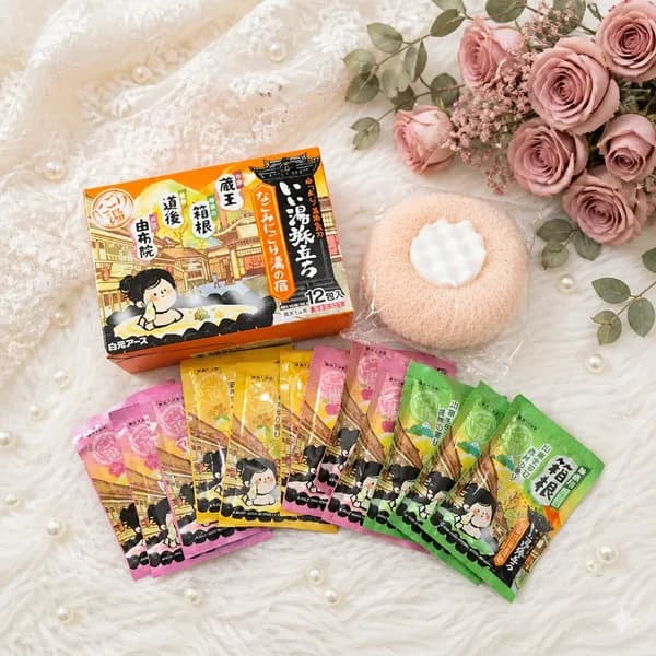 하쿠겐 온천 입욕제 샤워볼 선물세트 랜덤 25ml 24포 1박스 19,900원