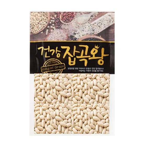 캐나다산 흰강낭콩 500g 4개