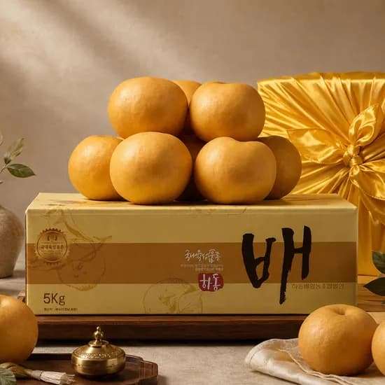 대박농수산 나주배 선물세트 7.5kg 14-15과 1박스