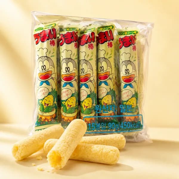 우마이봉 콘포타지 90g 15입