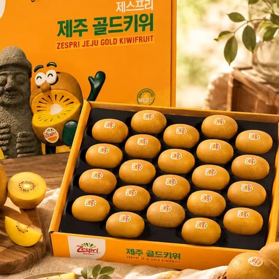 제스프리 골드키위 선물세트, 특대과, 2.8kg, 18개입, 1박스