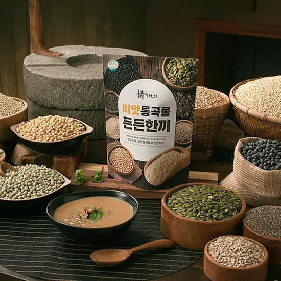 정가네 씨앗 통곡물 든든한끼 500g 5팩