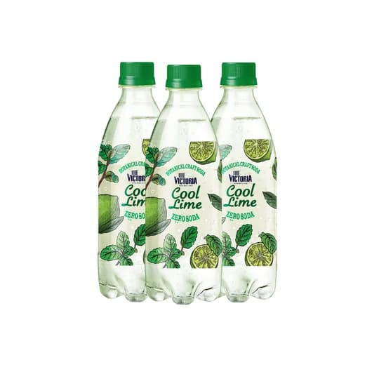 웅진식품 더 빅토리아 쿨라임 탄산음료, 500ml, 20개