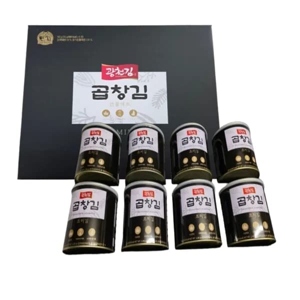 광천김 곱창캔김 선물세트 30g 8캔 1세트 42,900원