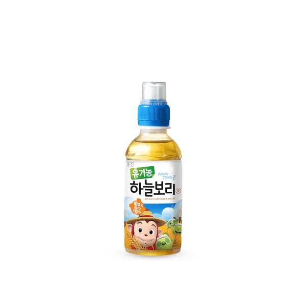 웅진 유기농 하늘보리 페트 200ml 24개 12,900원