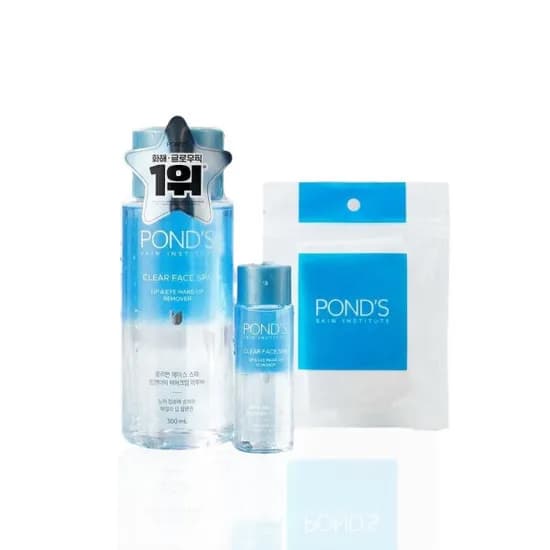 폰즈 클리어 스파 립앤아이 리무버 300ml 1세트