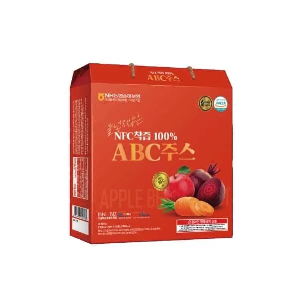 NFC 착즙 100% ABC주스 선물세트 70ml 30포