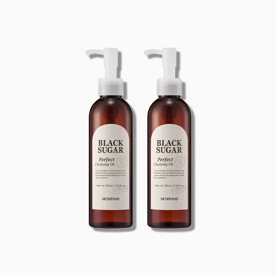 스킨푸드 블랙슈가 퍼펙트 클렌징 오일 200ml 2개