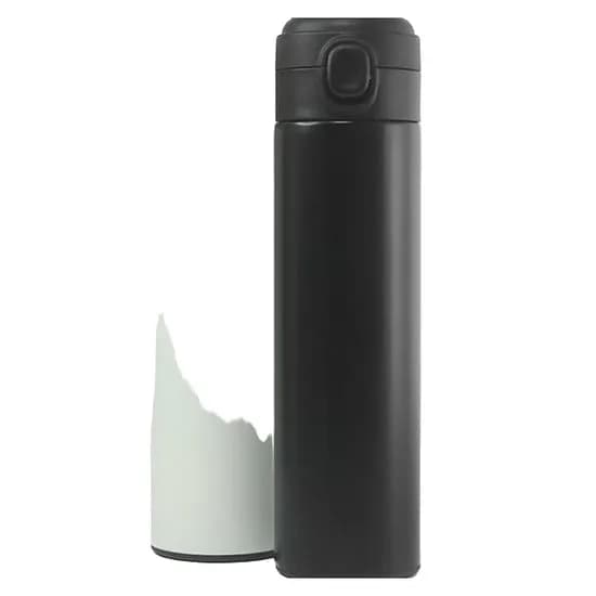 원터치 스텐 보온보냉 텀블러 블랙 500ml 1개
