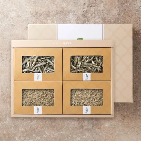 작심밀도 멸치세트 대멸 150g 중멸 150g 세멸 150g x2 600g 1개