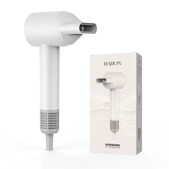 바론 하이퍼소닉 BLDC 헤어 드라이기 BR-BD2601 소프트화이트 1개